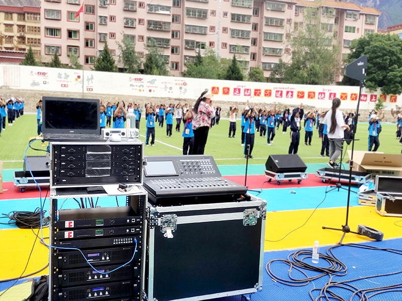 四川某学校现场扩声系统